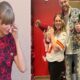 Leopards don’t change their spots: Travis kelce cheated on Taylor Swift, an unknown lady has his male child despite severe warning from Kardashian, Maya Benberry and Kayla Nicole leaving Taylor in tears…a leaked photo of Travis, his son and this lady circulates social media