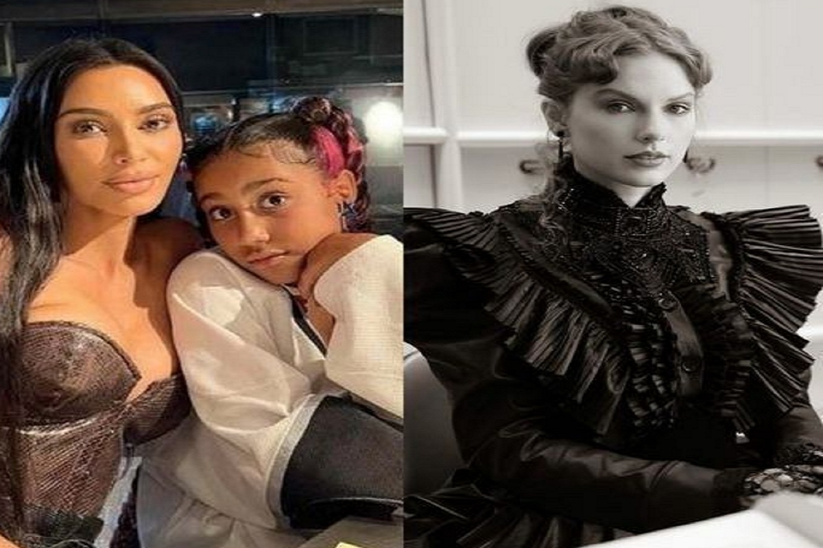 The Drama From Kim Kardashian Is Back Again, And This Time, Watch As Her daughter North West humiliates Taylor Swift On TikTok, Causing A stir Among Fans.